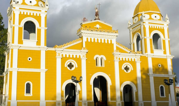 Otra imagen de San Juan Bautista. Parroquia de Masatepe. Donada por Don Alí Mahamud Mora