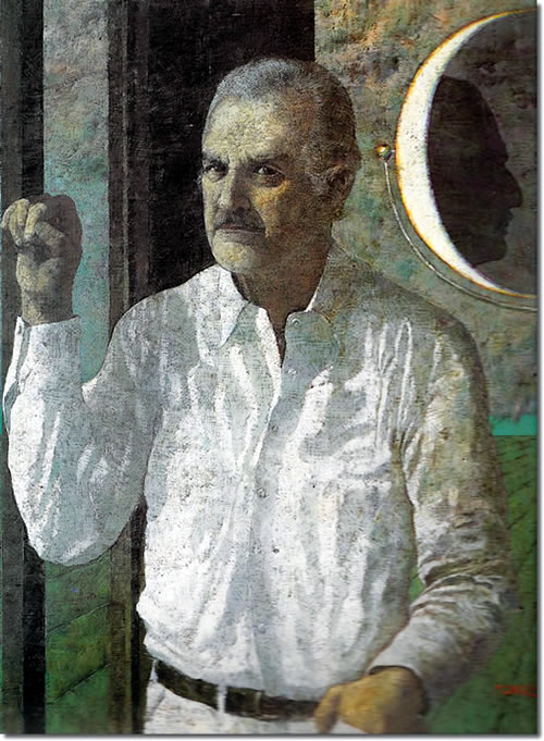 Carlos Fuentes, visto por Armando Morales