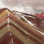 the rainbow mountain in peru