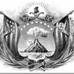 Escudo de El Salvador desde 1864 a 1912