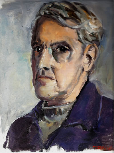 Autoretrato. Armando Morales. 15 de enero de 1989. Autoretrato. Armando Morales. 15 de enero de 1989.