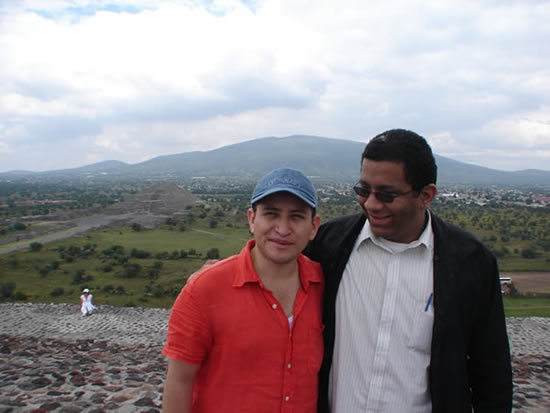 En Teotihuacán, México. Octubre de 2009.
