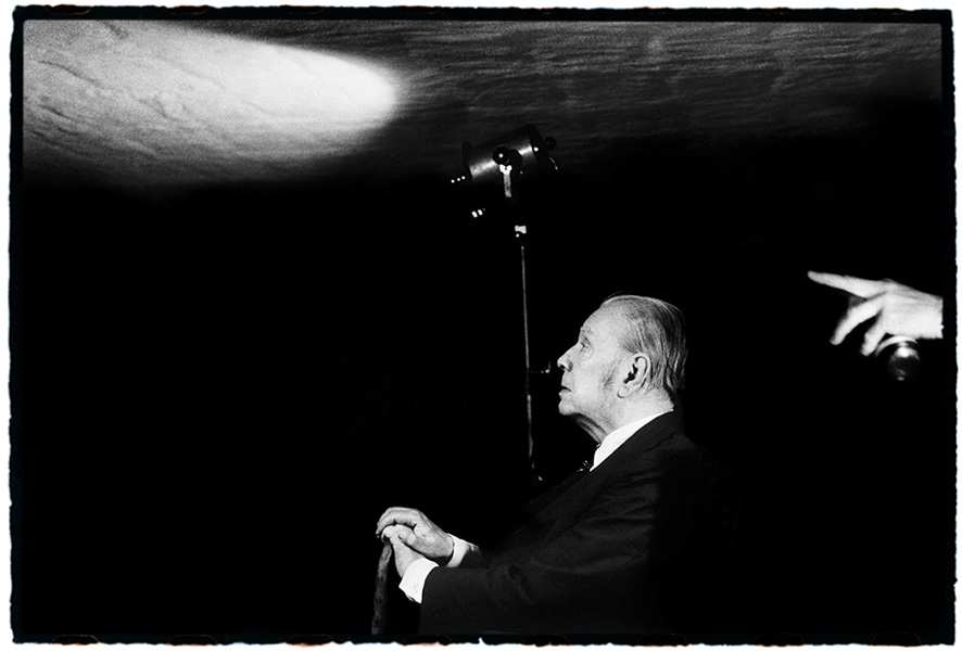 Jorge Luis Borges. Foto: Daniel Mordzinski