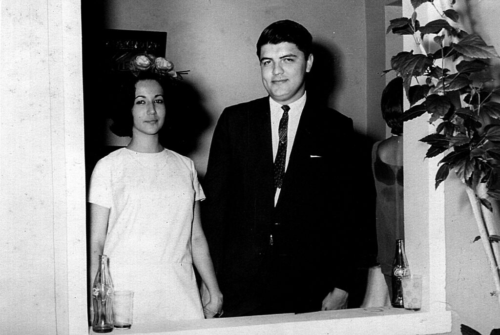 Tulita y Sergio, 1962.