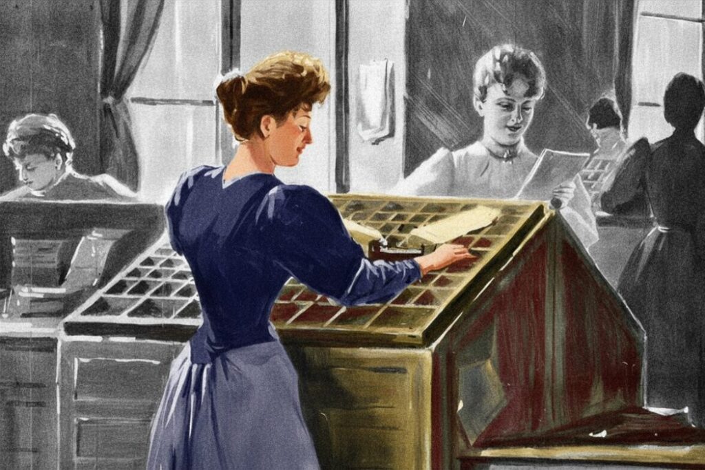 Ilustración basada en un dibujo de Paul Colanus de 1894. [Detalle].