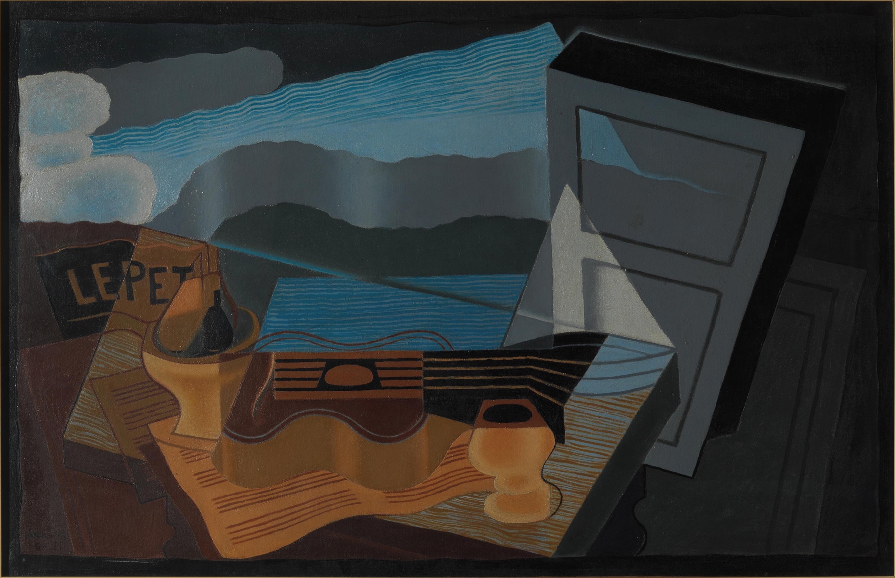 View across the Bay, 1921 - Juan Gris