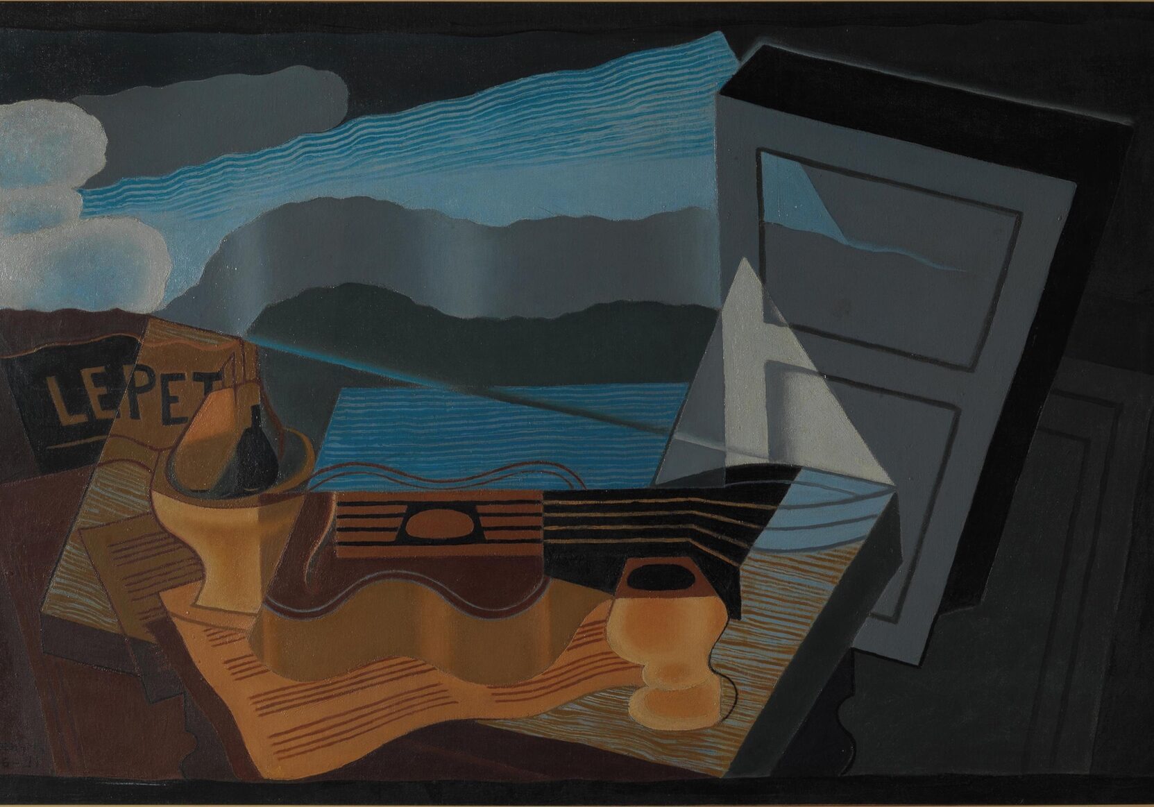 View across the Bay, 1921 - Juan Gris